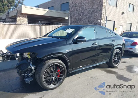 2024 Mercedes-Benz Amg Gle 63 Coupe S 4Matic+ z USA, uszkodzony, nr VIN 4JGFD8KB0RB167290